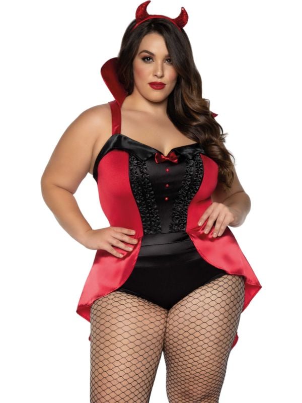 Stout duiveltje outfit plus size main product photo