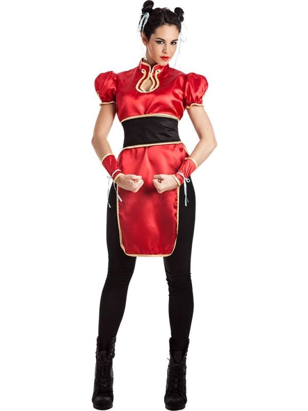 street fighter kostuum dames
