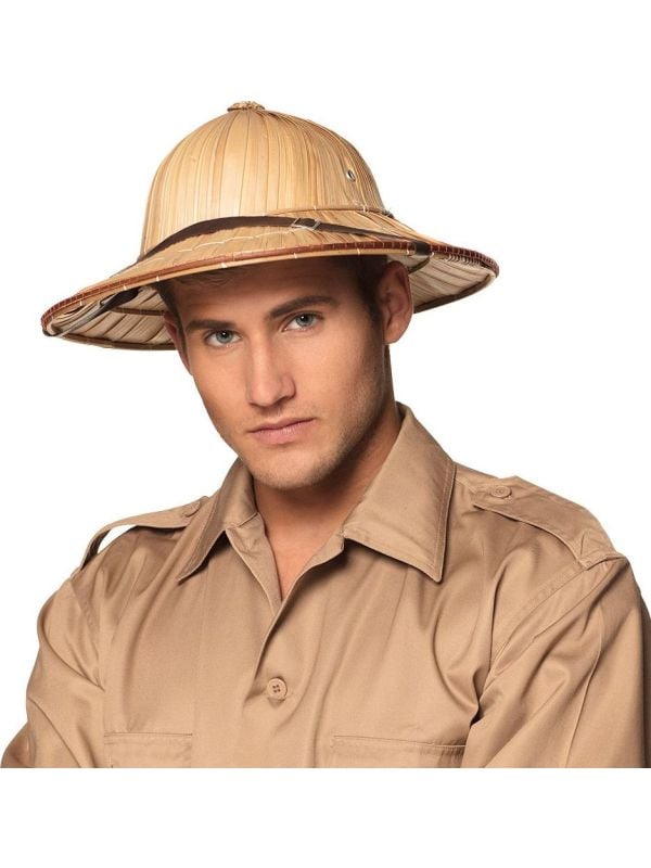 Strohoed tropenhelm safari main product photo