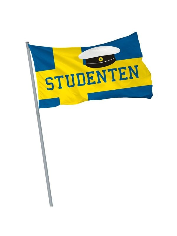 Studentenfeest thema vlag