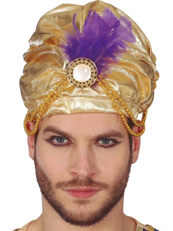 Sultan tulband goud main product photo