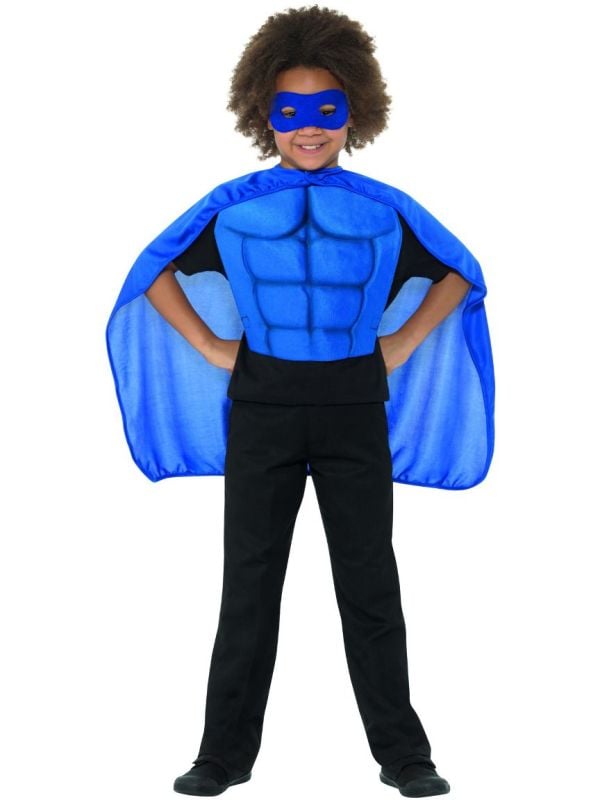 Superheld blauwe outfit main product photo