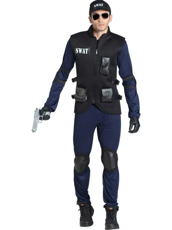SWAT agent kostuum heren