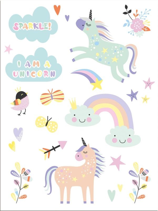 Tatoeages Unicorns en Rainbows