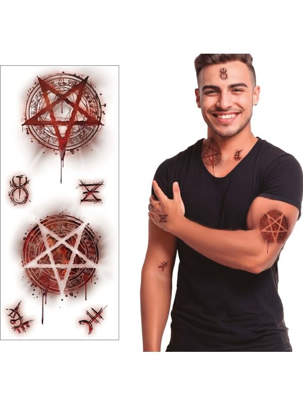Tattoos satan halloween