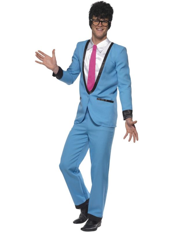 Teddy boy outfit blauw main product photo