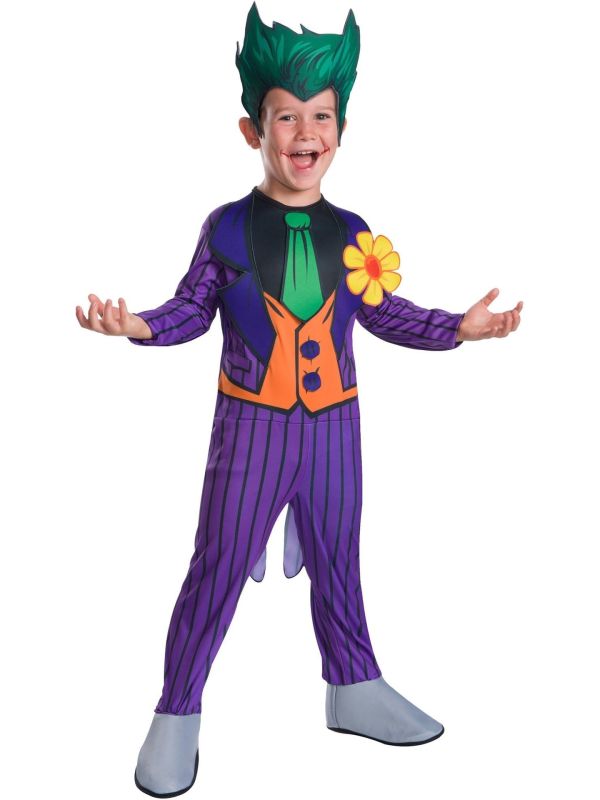 The Joker Outfit Paars Batman Jongens