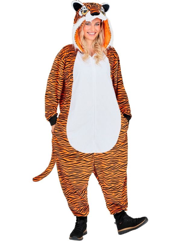 Tijger Onesie Volwassenen