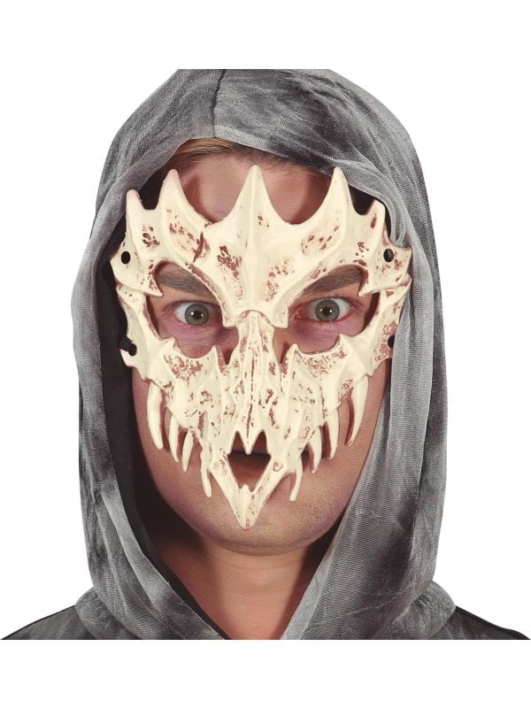 Tijger schedel masker halloween