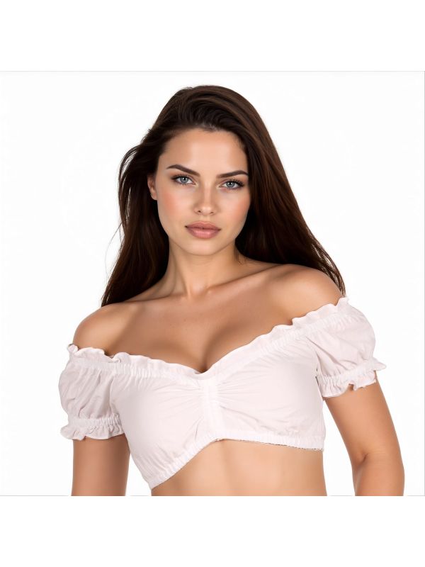 Tiroler Blouse Wit Dames Oktoberfest