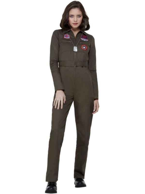 Top Gun vrouwen outfit groen