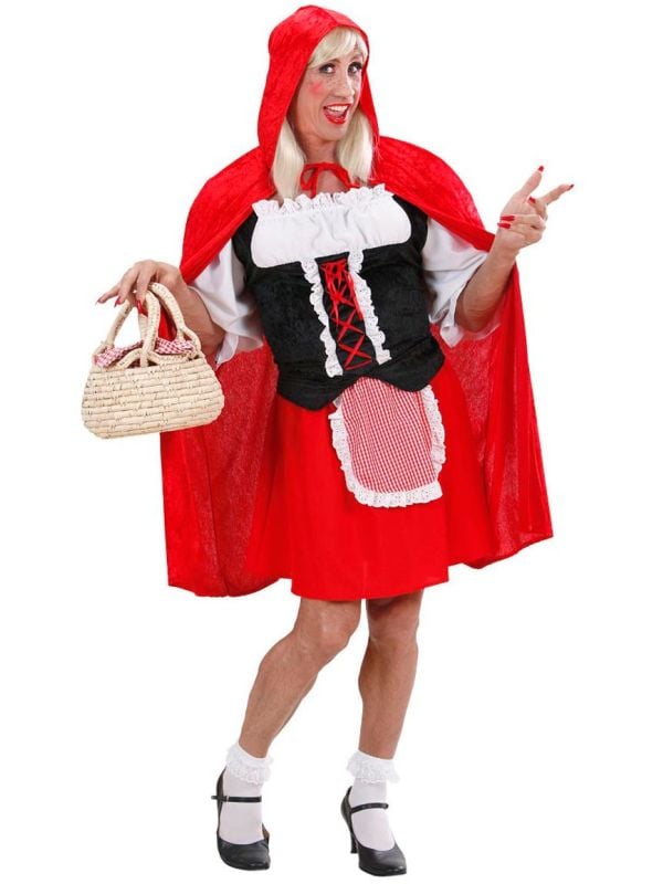 Travestiet roodkapje kleding main product photo