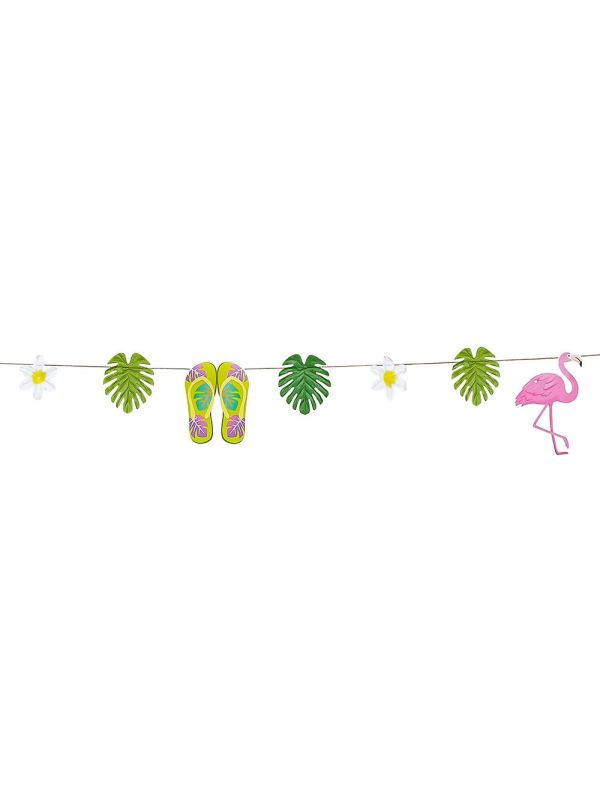 Tropical Hawaii kartonnen Feestslinger