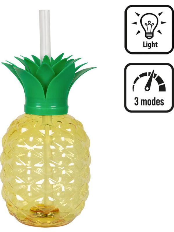 Tropische Ananas Beker LED Verlichting