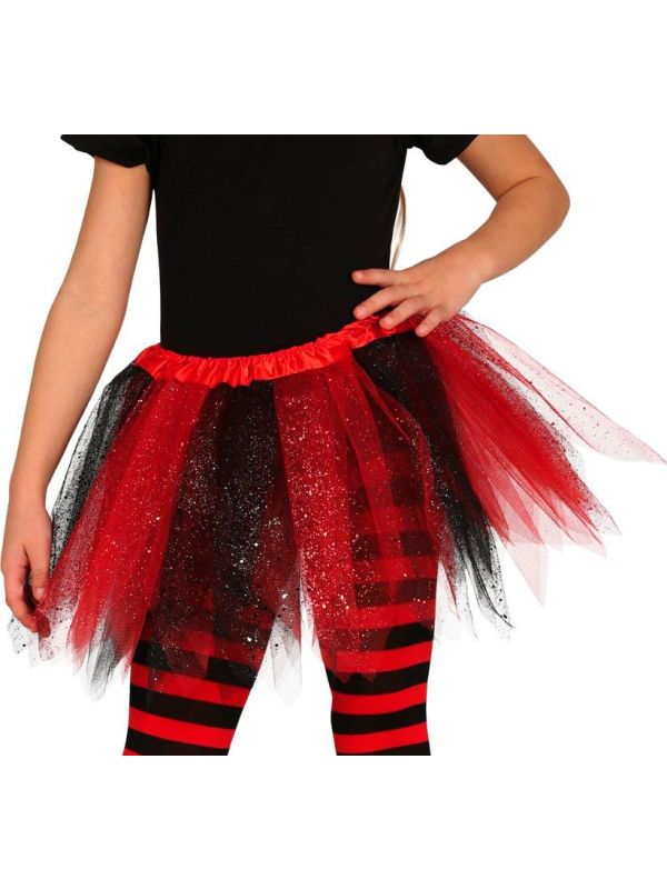 Tutu kind rood glitters main product photo