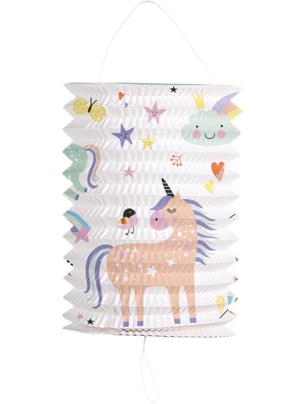 Unicorn en rainbow lampion