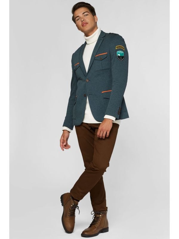 Uniform - Park Ranger - Forest Green Blazer Heren Opposuits