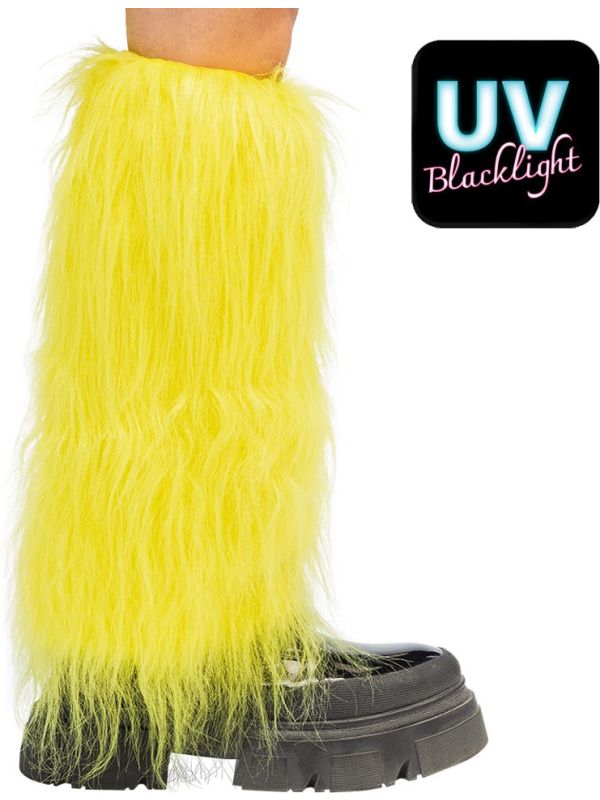 UV Festival Beenwarmers Neongeel