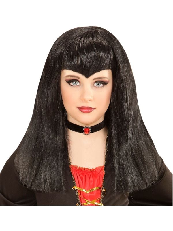 Vampier halloween pruik main product photo