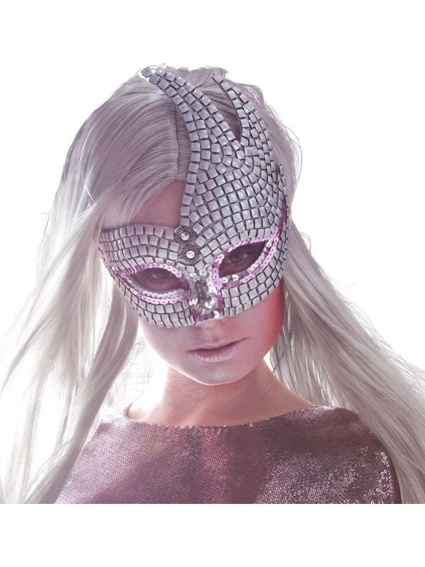 Venitaans oogmasker met briljanten