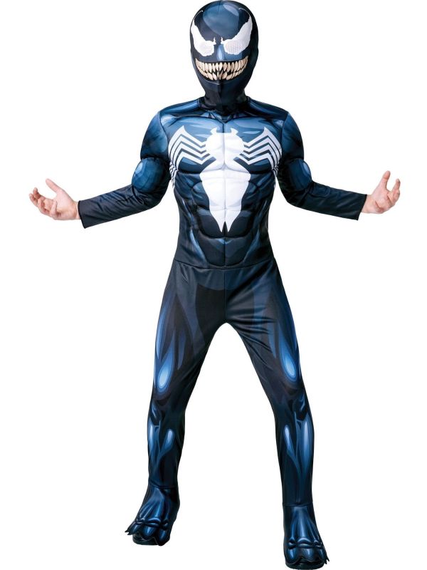 Venom Jumpsuit Gespierd Spiderman Kinderen