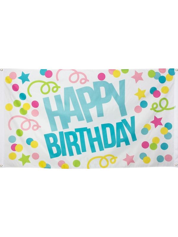 Verjaardag vlag happy birthday main product photo