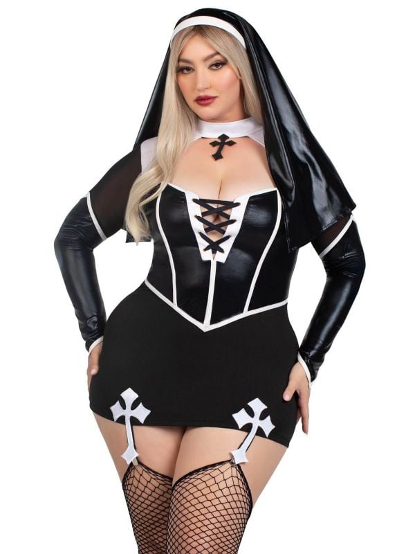 Verleidelijke en sexy plus size jurk "Holy Hottie" main product photo
