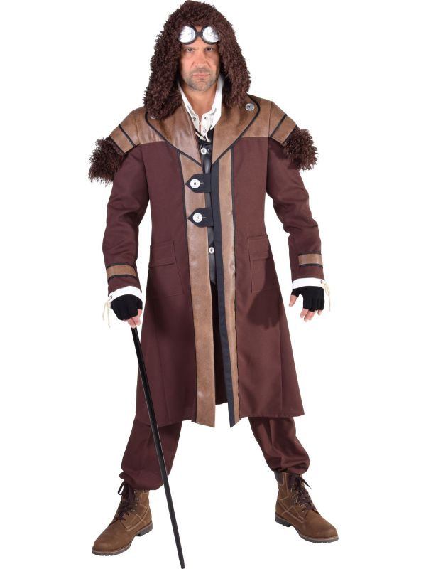 Vikingsmantel bruin mannen main product photo