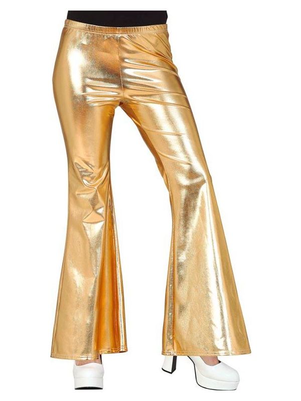 Vintage Gouden Flared Broek main product photo