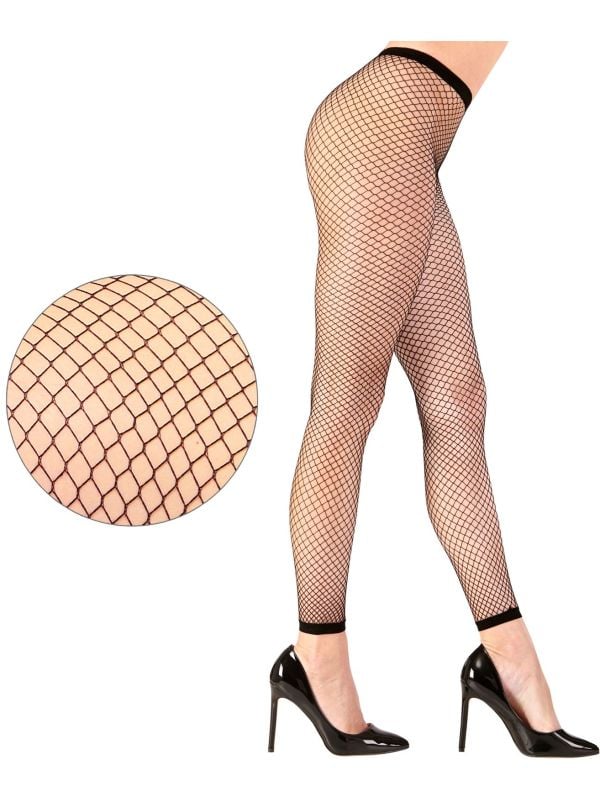 Visnet leggings zwart main product photo