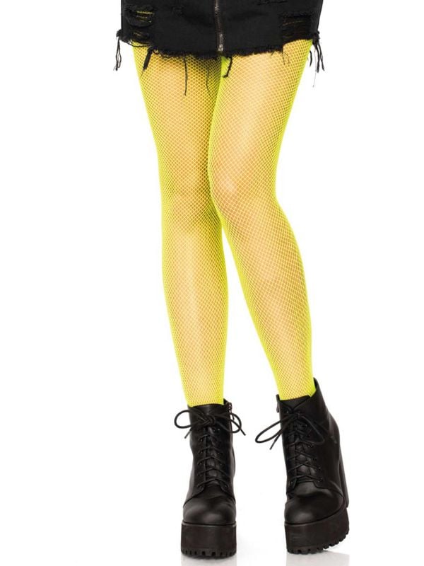Visnet Panty Neon Geel