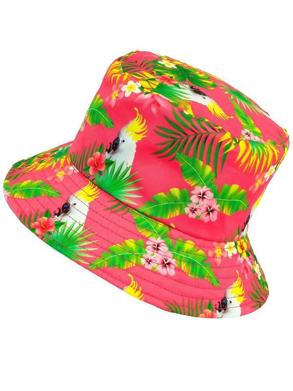 Visserhoedje Roze Zomer Dames Man