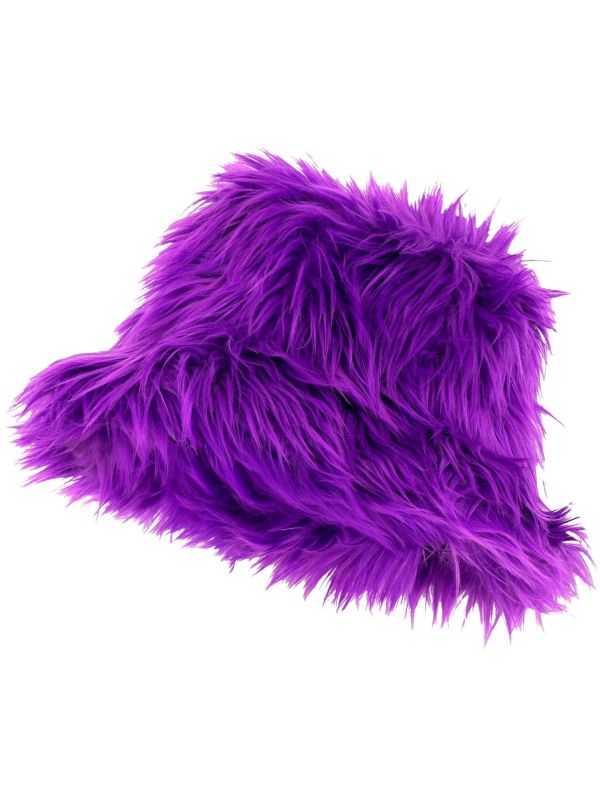 Vissershoedje Pluche Paars Dames Heren