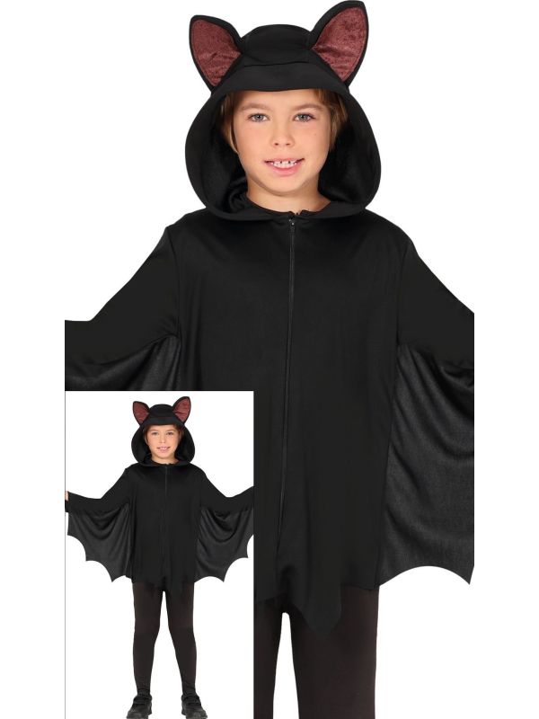 Vleermuis poncho halloween kind main product photo