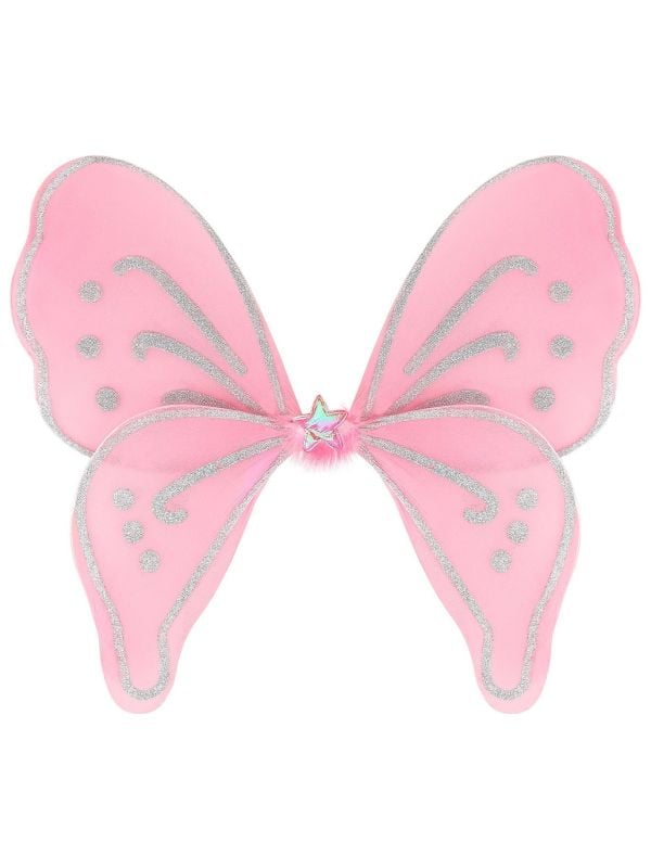 Vleugels fantasy glitter roze kind
