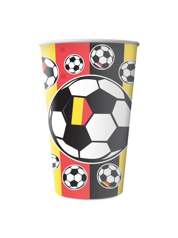 Voetbal België wegwerp bekers main product photo