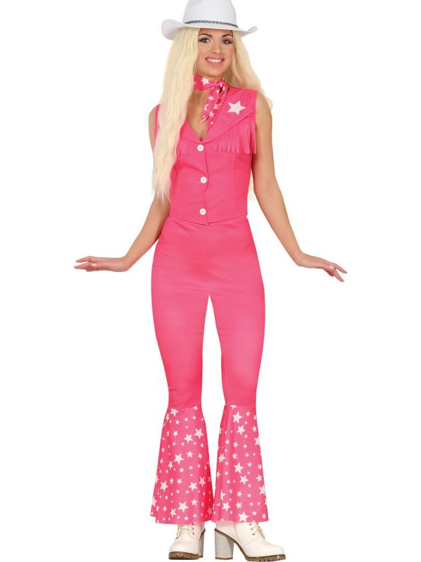Volwassenen Kostuum: Country Meisje in Roze main product photo