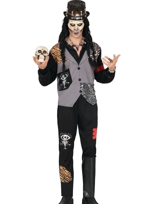 Voodoo Sjamaan kostuum halloween