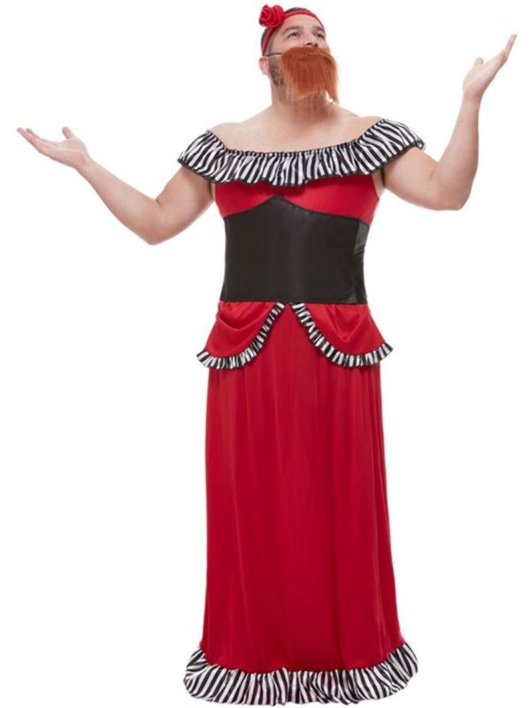 Vrouw met baard outfit main product photo