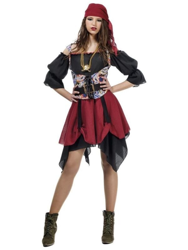 Vrouwelijke rode piraten main product photo