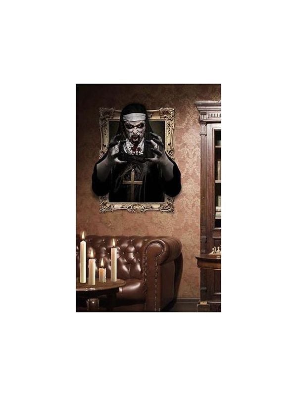 Wanddecoratie horror non 70 x 80 cm halloween