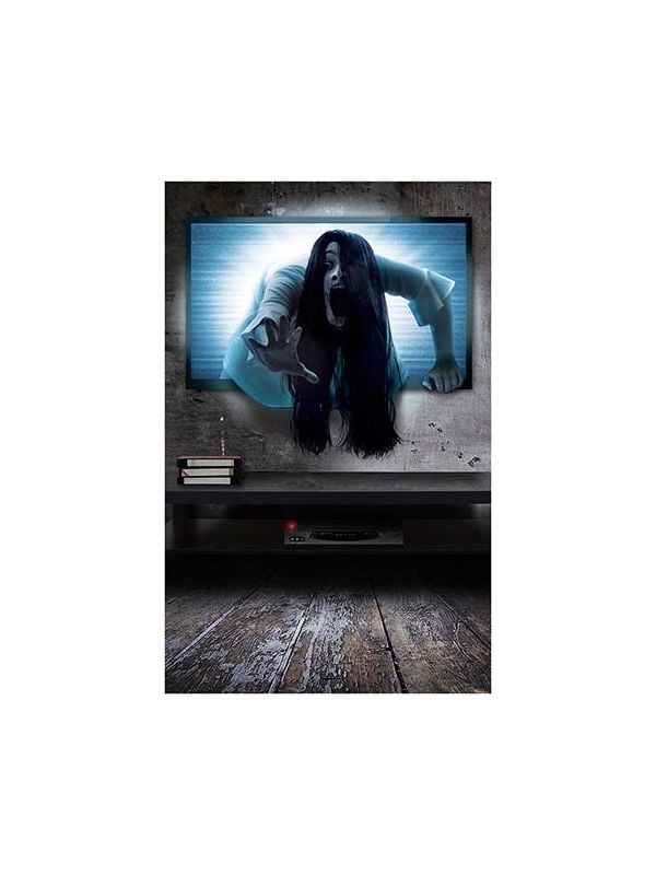 Wanddecoratie The Ring 70 x 80 cm halloween