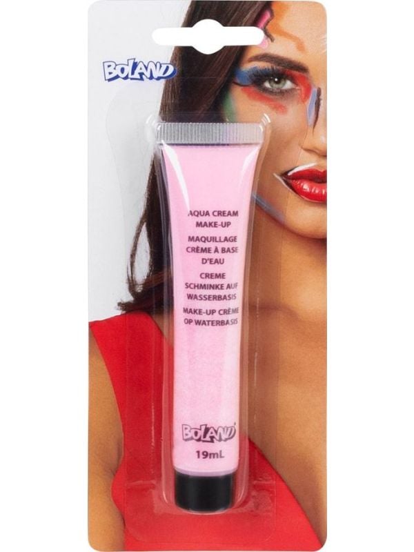 Waterbasis creme schmink roze
