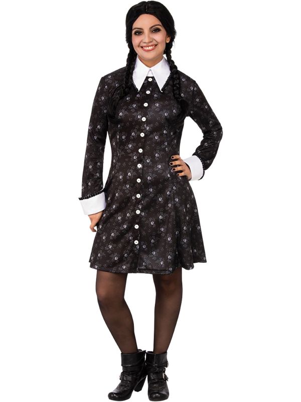 Wednesday Addams Family Dames Jurk