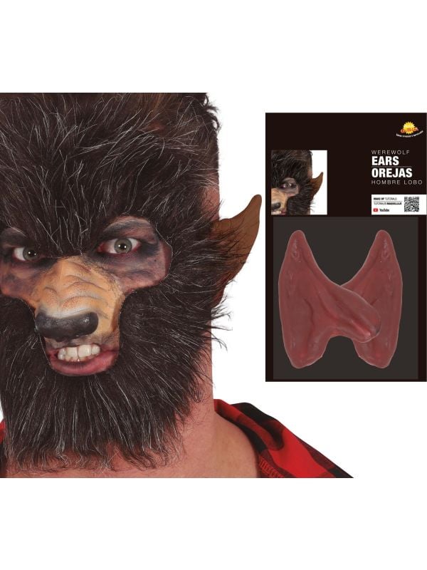 Weerwolf nep oren halloween