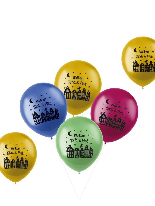 Welkom Sint en Piet ballonnen set main product photo