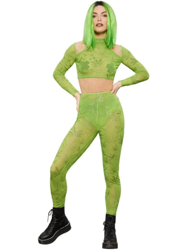Wiet Kostuum Dames Groen main product photo