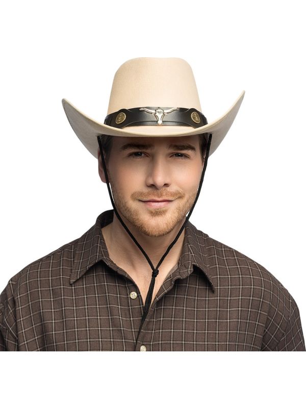Wilde Westen Cowboyhoed Beige