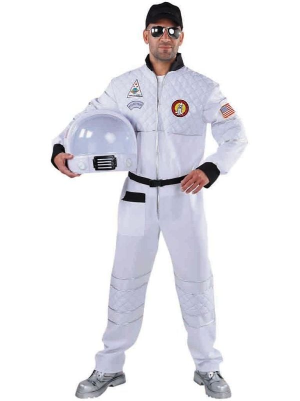 Wit astronaut kostuum heren main product photo