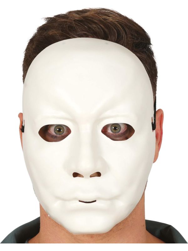 Wit gezicht masker halloween